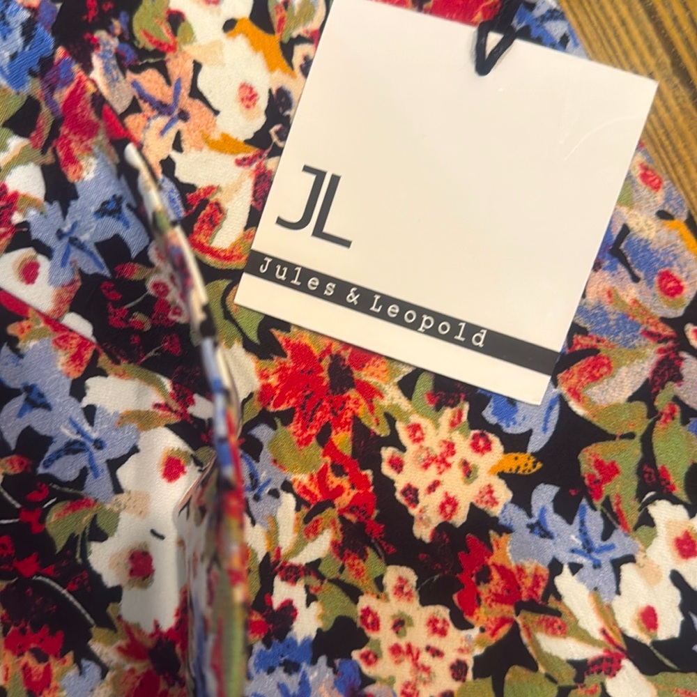 JULES & LEOPOLD WARM FLORAL PULL ON STRETCH PANTS- XS TP - NWT !🌺🍁🌸 - Picture 4 of 9